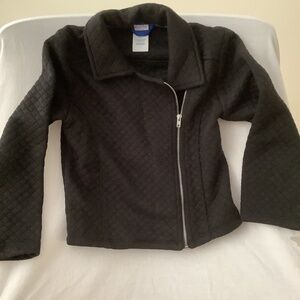 Wonderkids Black Quilted Jacket